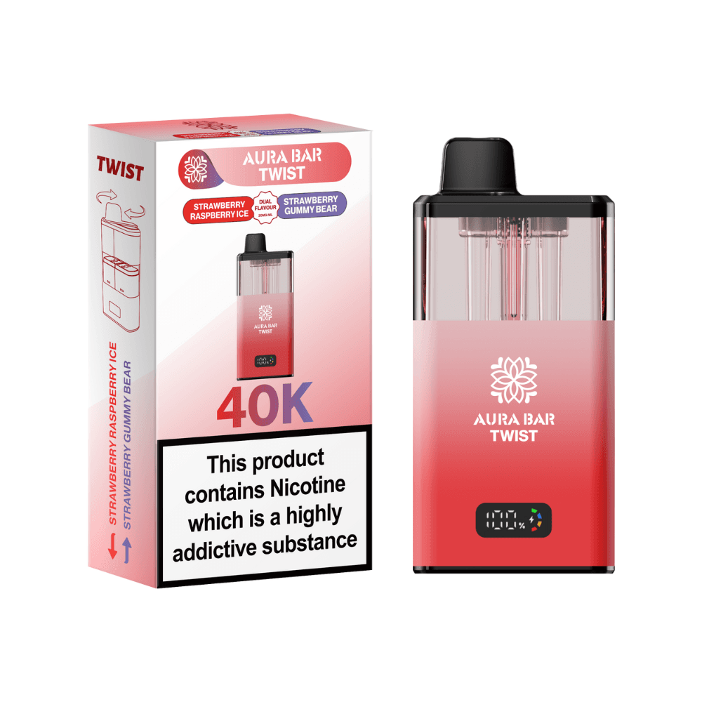 Crystal Prime Aura Bar Twist 40K Vape Kit