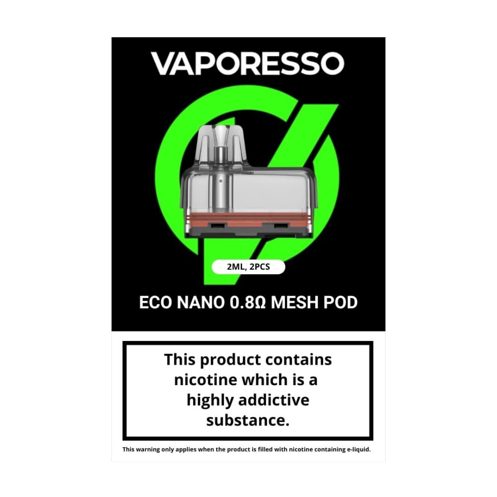 Vaporesso Eco Nano Replacement Pods 2 Packs