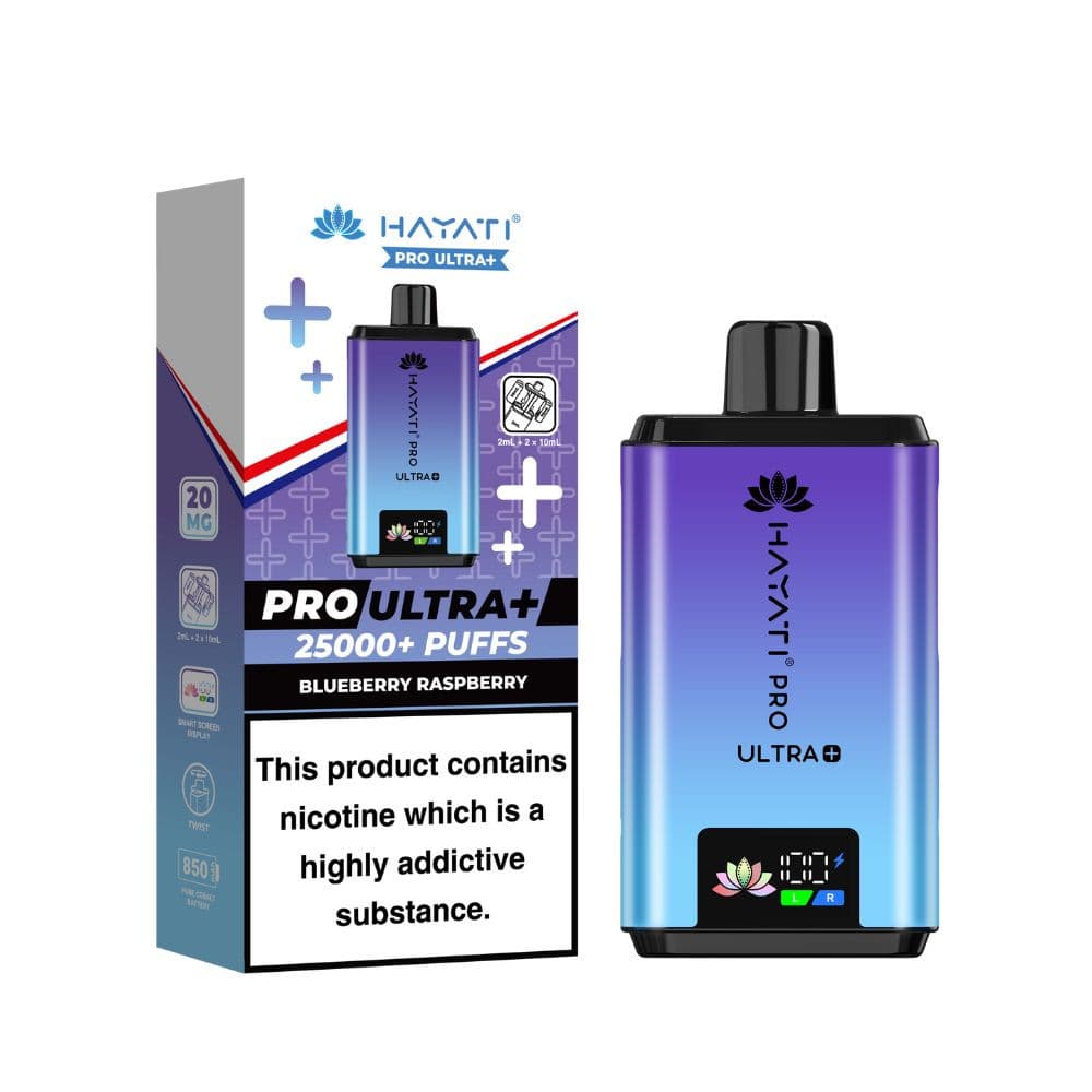  Blueberry Raspberry Hayati Pro Ultra Plus 25k Prefilled Vape Kit