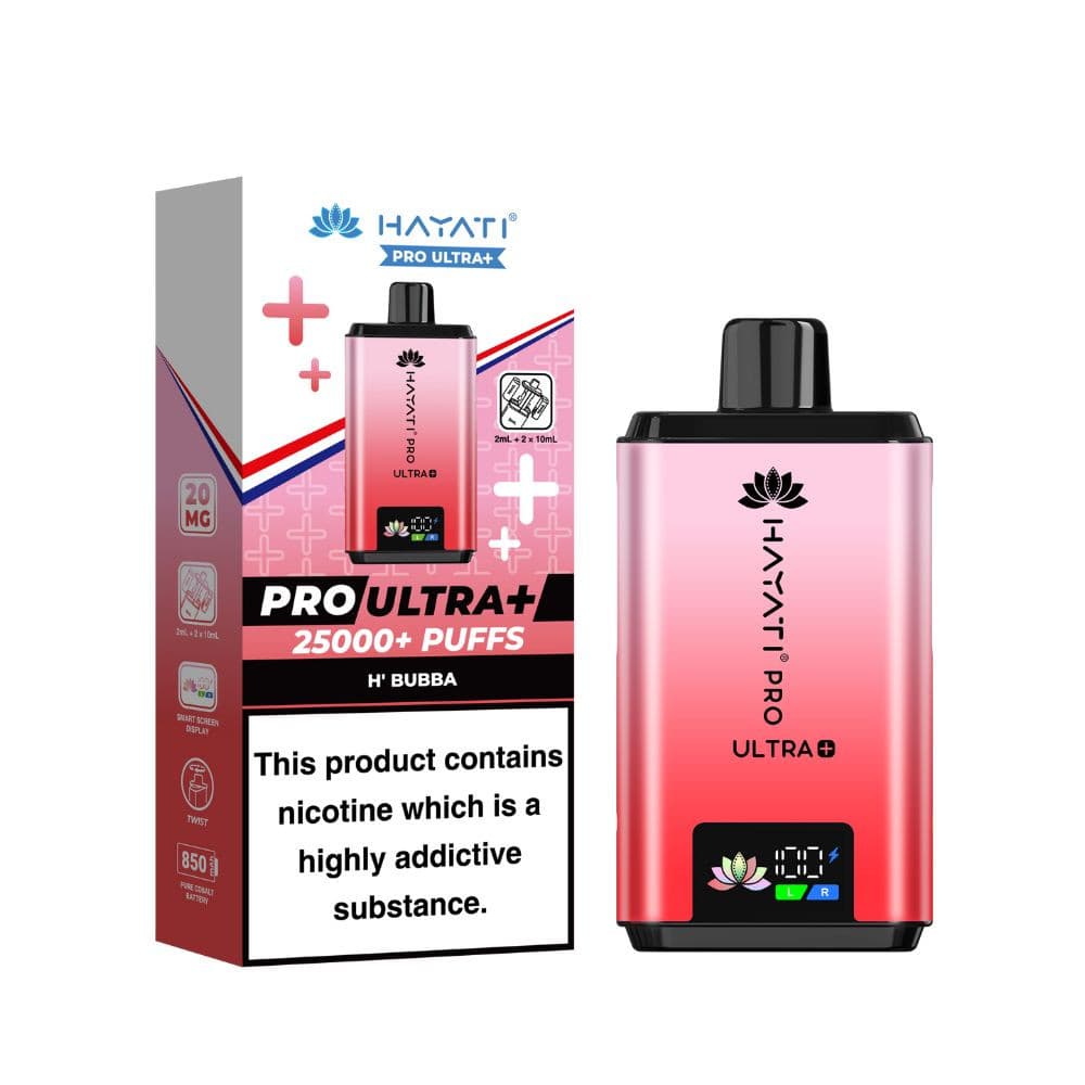  H'Bubba Hayati Pro Ultra Plus 25k Prefilled Vape Kit