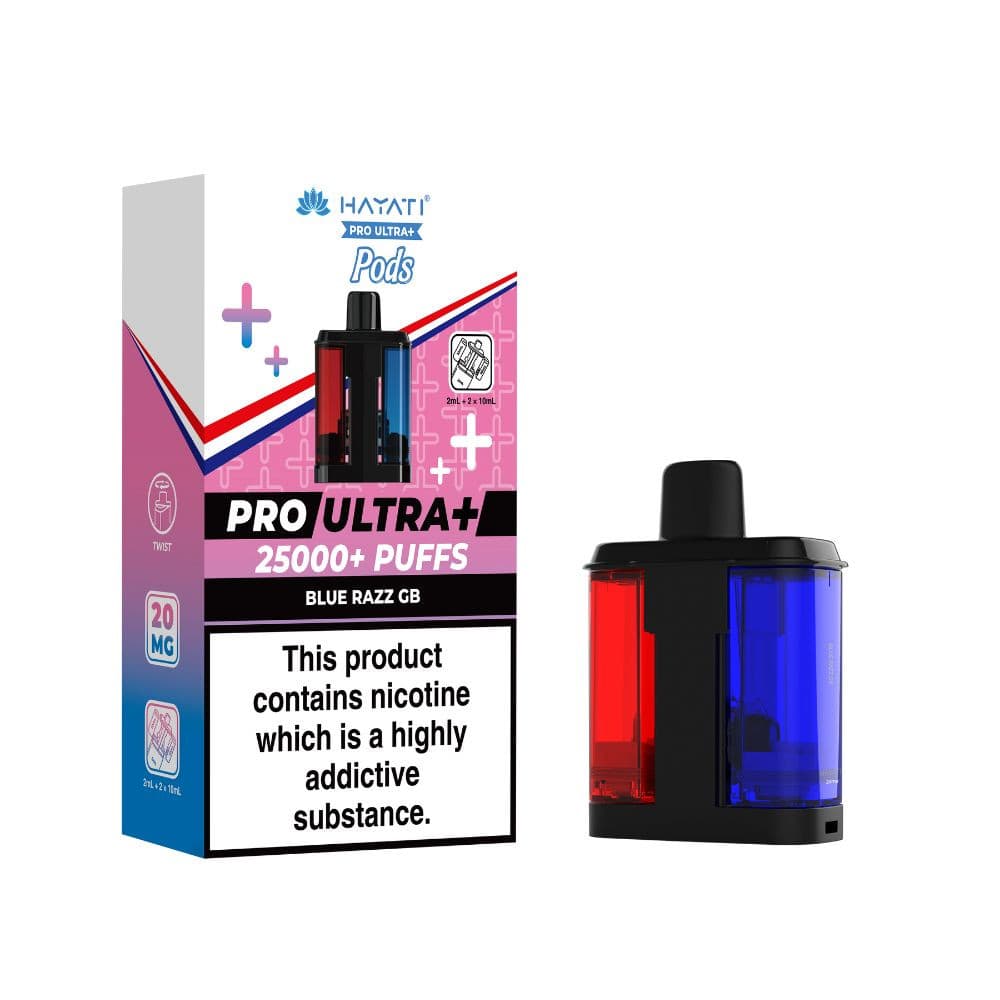  Blue Razz GB Hayati Pro Ultra Plus 25K Pods