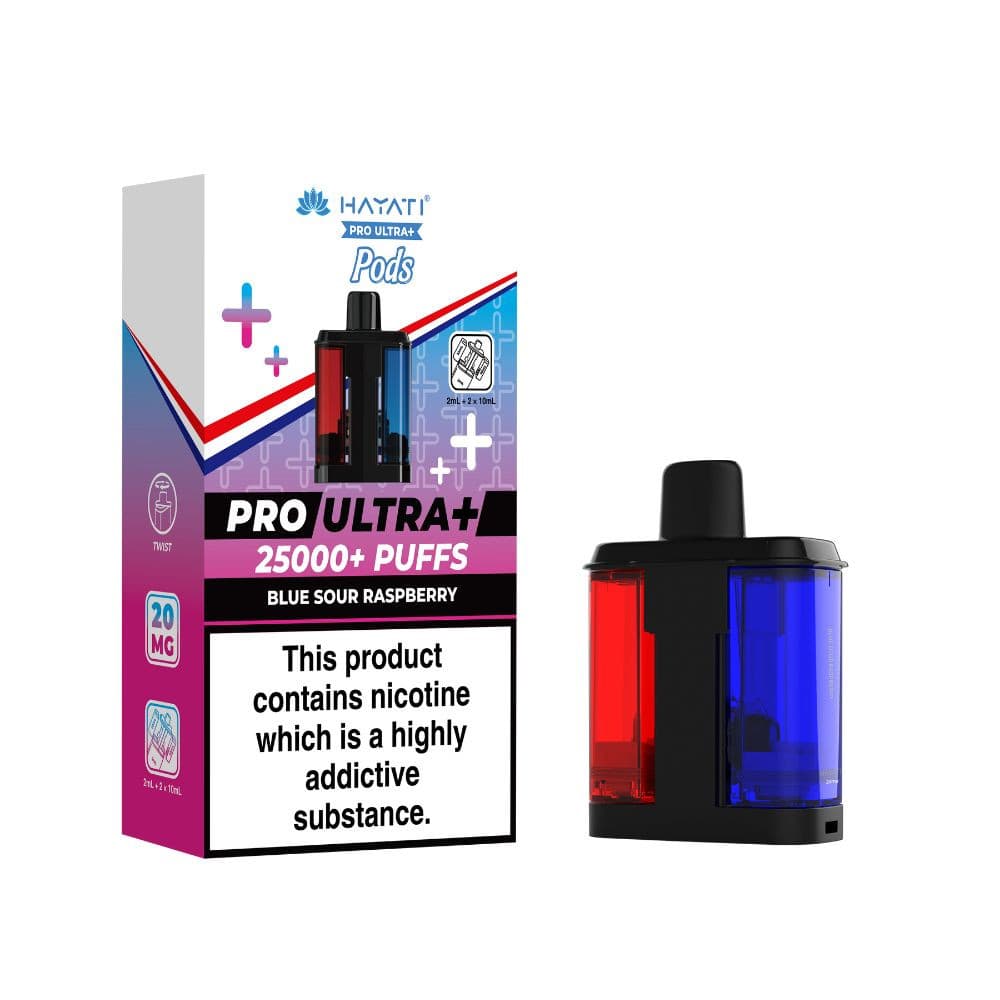  Blue Sour Raspberry Hayati Pro Ultra Plus 25K Pods