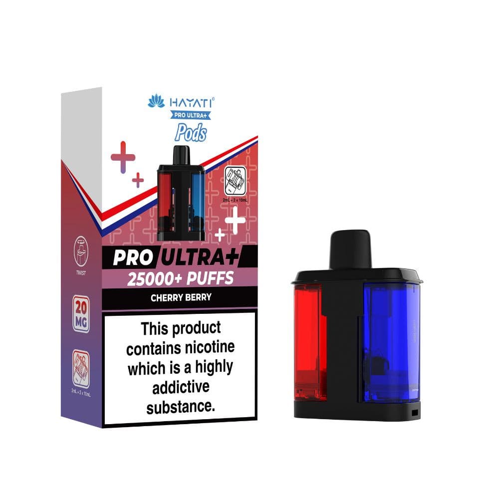  Cherry Berry Hayati Pro Ultra Plus 25K Pods