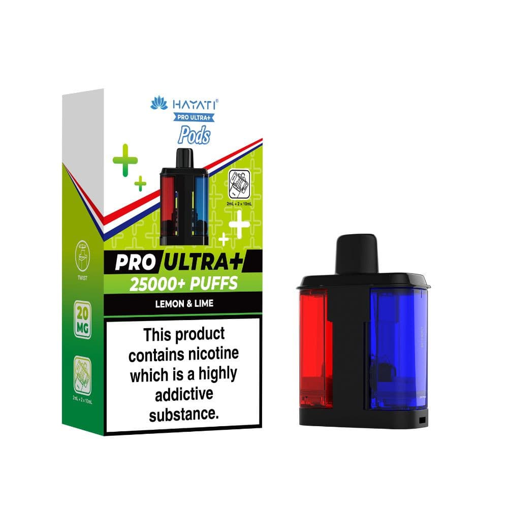  Lemon & Lime Hayati Pro Ultra Plus 25K Pods