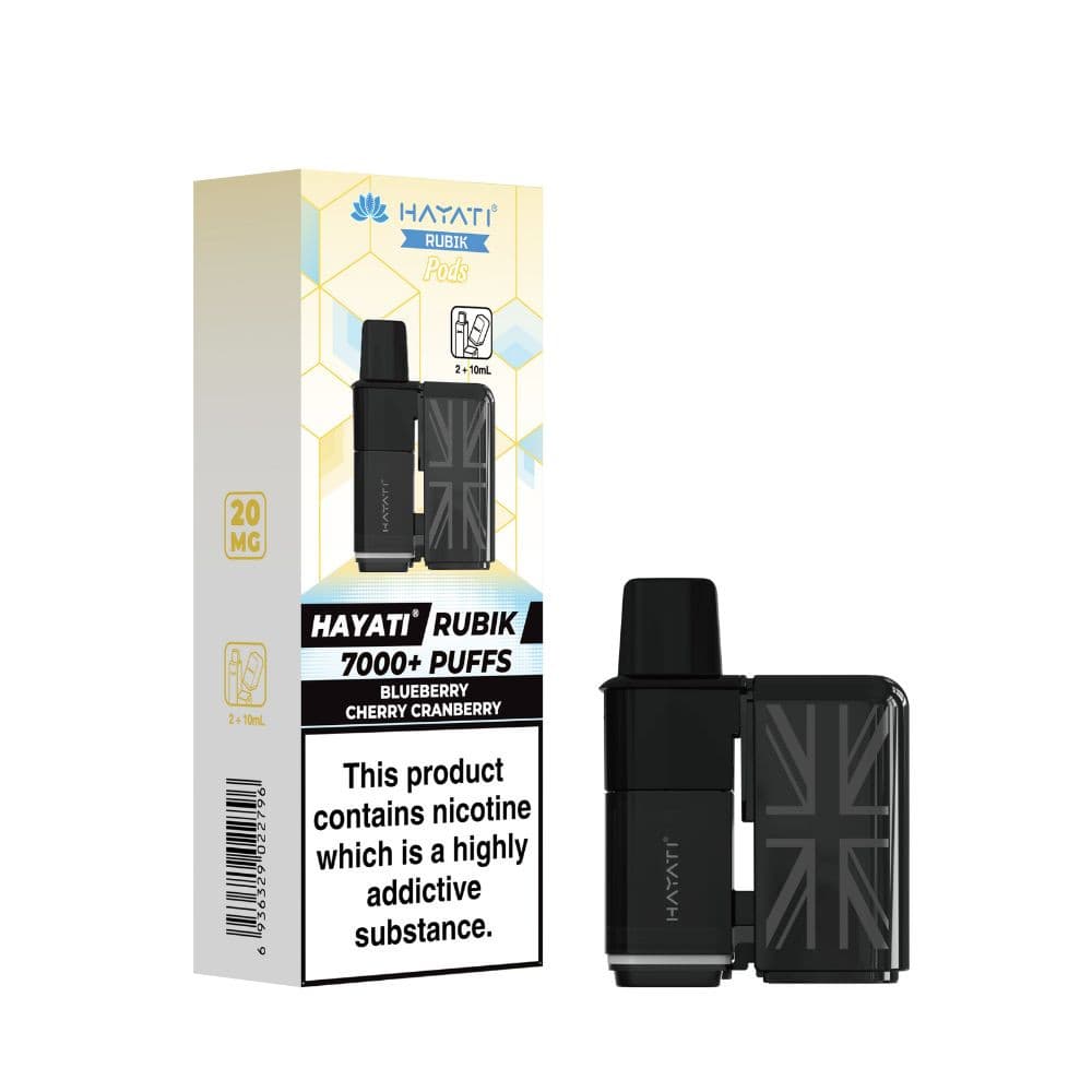  Blueberry Cherry Cranberry Hayati Rubik 7000 Pods
