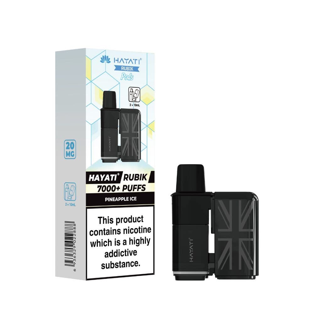 Pineapple Ice Hayati Rubik 7000 Pods
