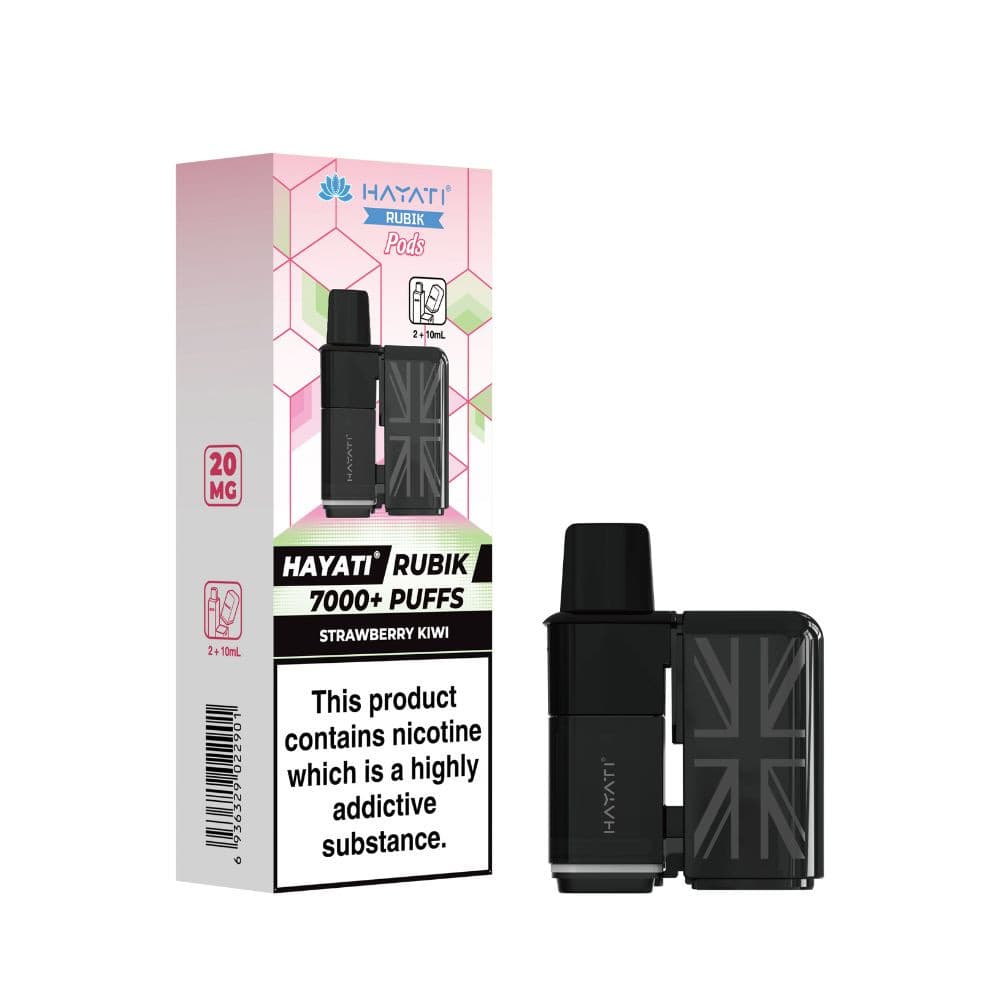  Strawberry Kiwi Hayati Rubik 7000 Pods