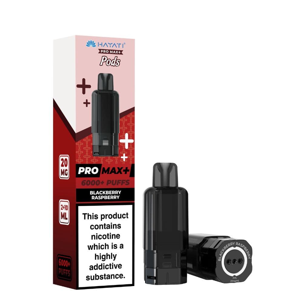  Blackberry Raspberry Hayati Pro Max Plus 6000 Pods
