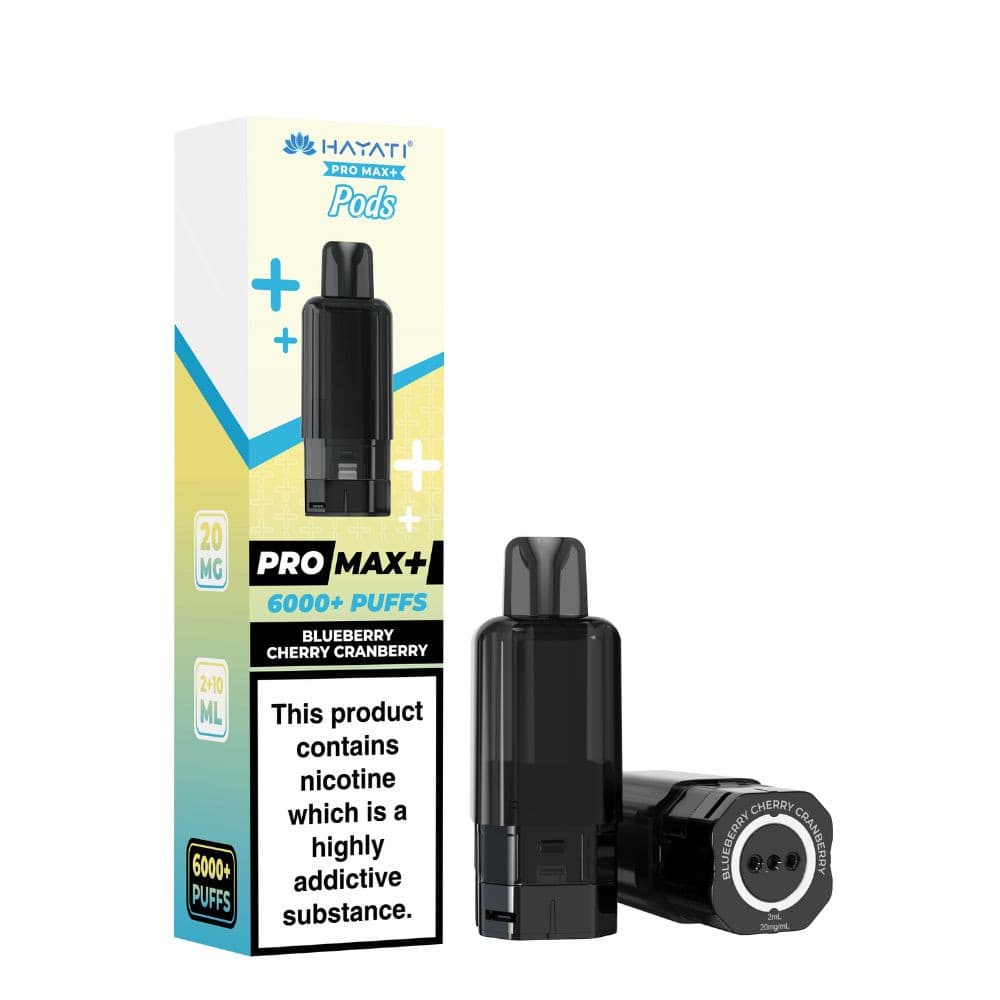  Blueberry Cherry Cranberry Hayati Pro Max Plus 6000 Pods