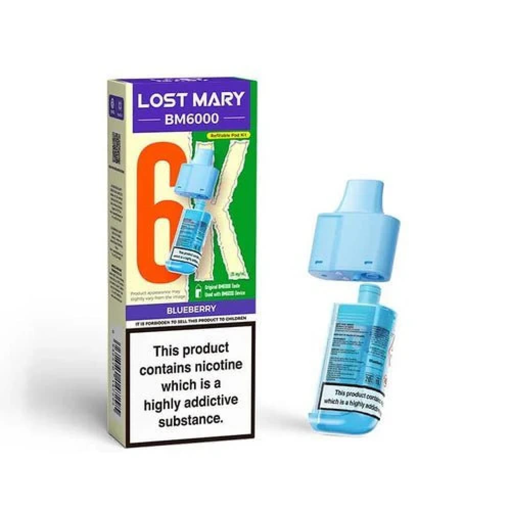  Blueberry Lost Mary Bm6000 Pods