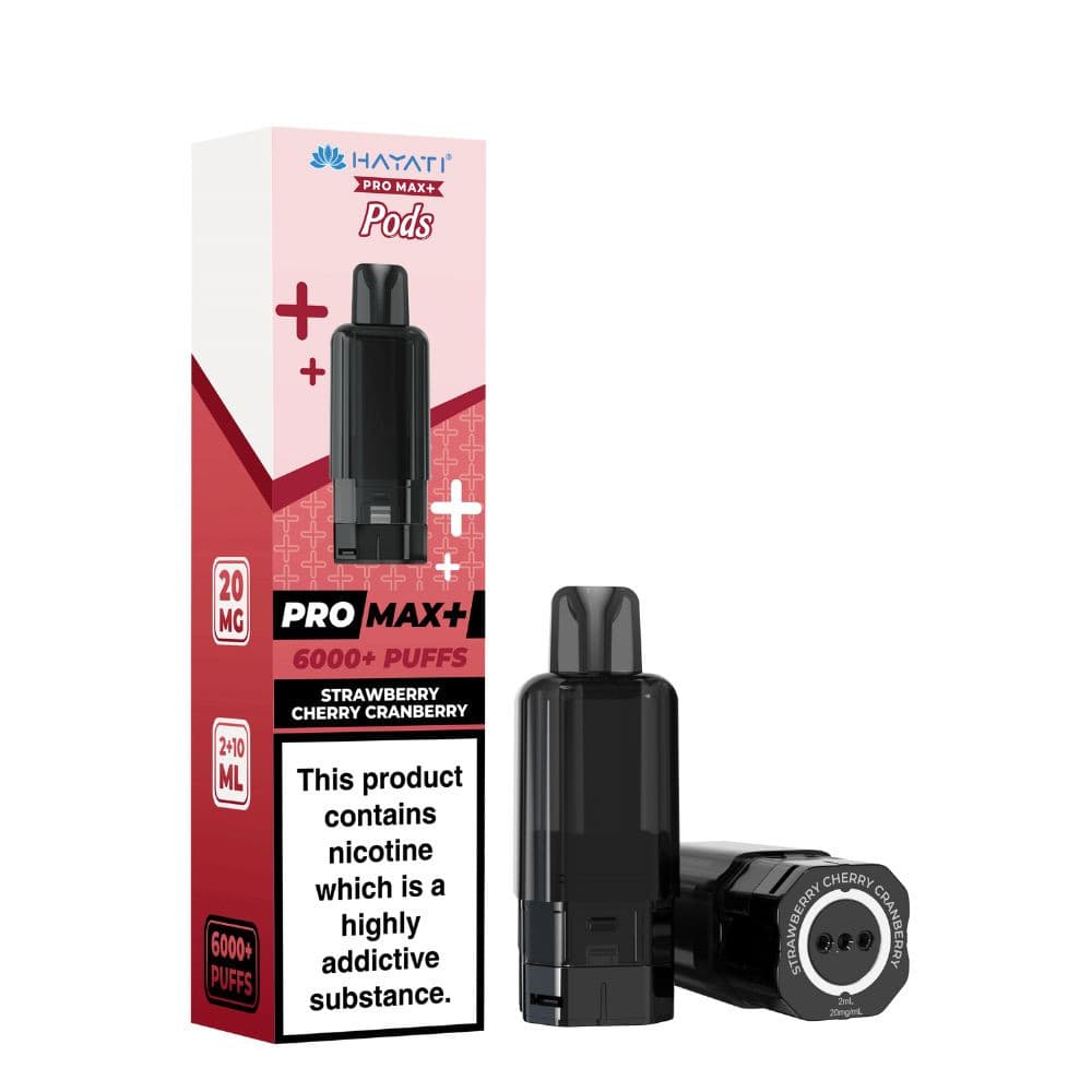  Strawberry Cherry Cranberry Hayati Pro Max Plus 6000 Pods