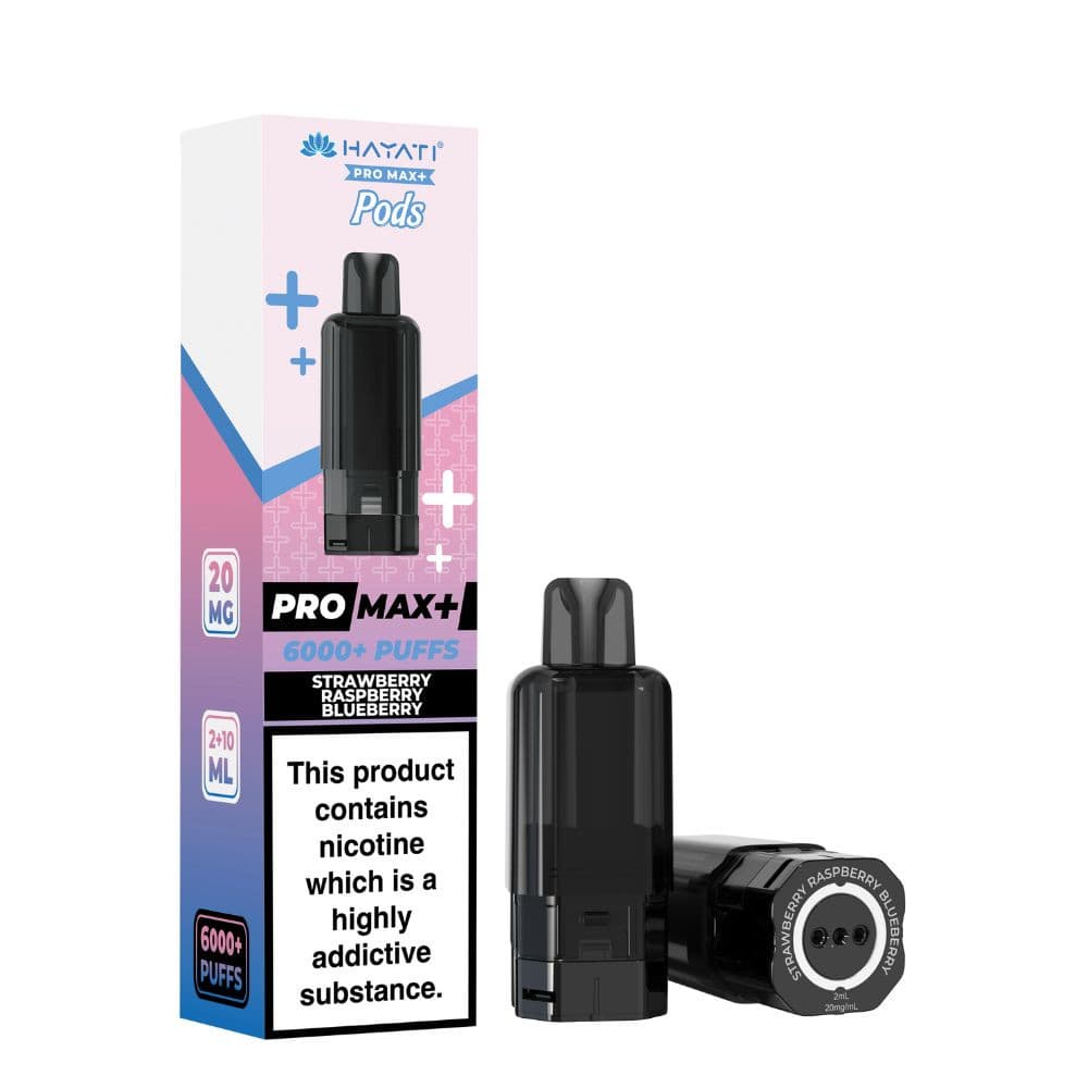  Strawberry Raspberry Blueberry Hayati Pro Max Plus 6000 Pods