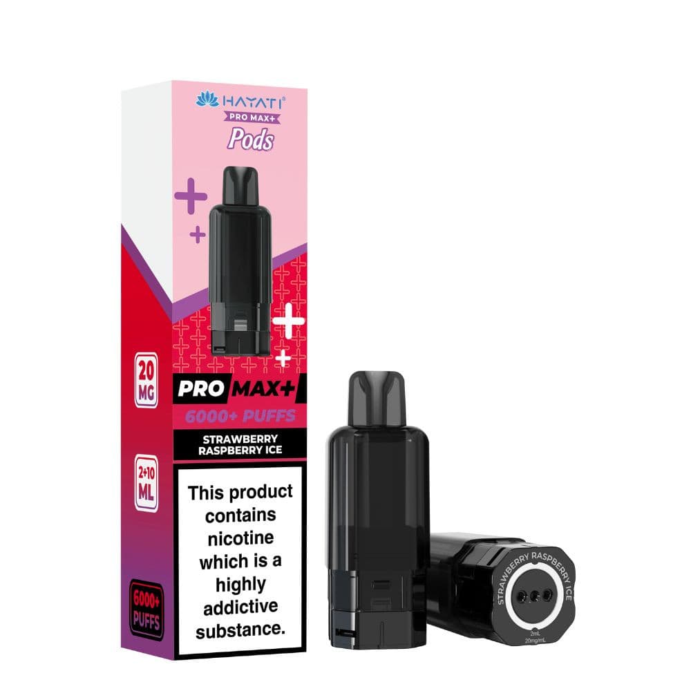  Strawberry Raspberry Ice Hayati Pro Max Plus 6000 Pods