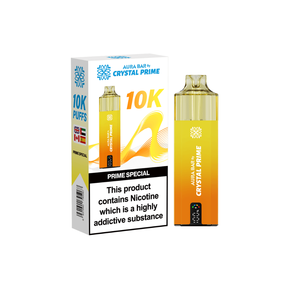  Prime Special Crystal Prime Aura Bar 10K Prefilled Vape Kit