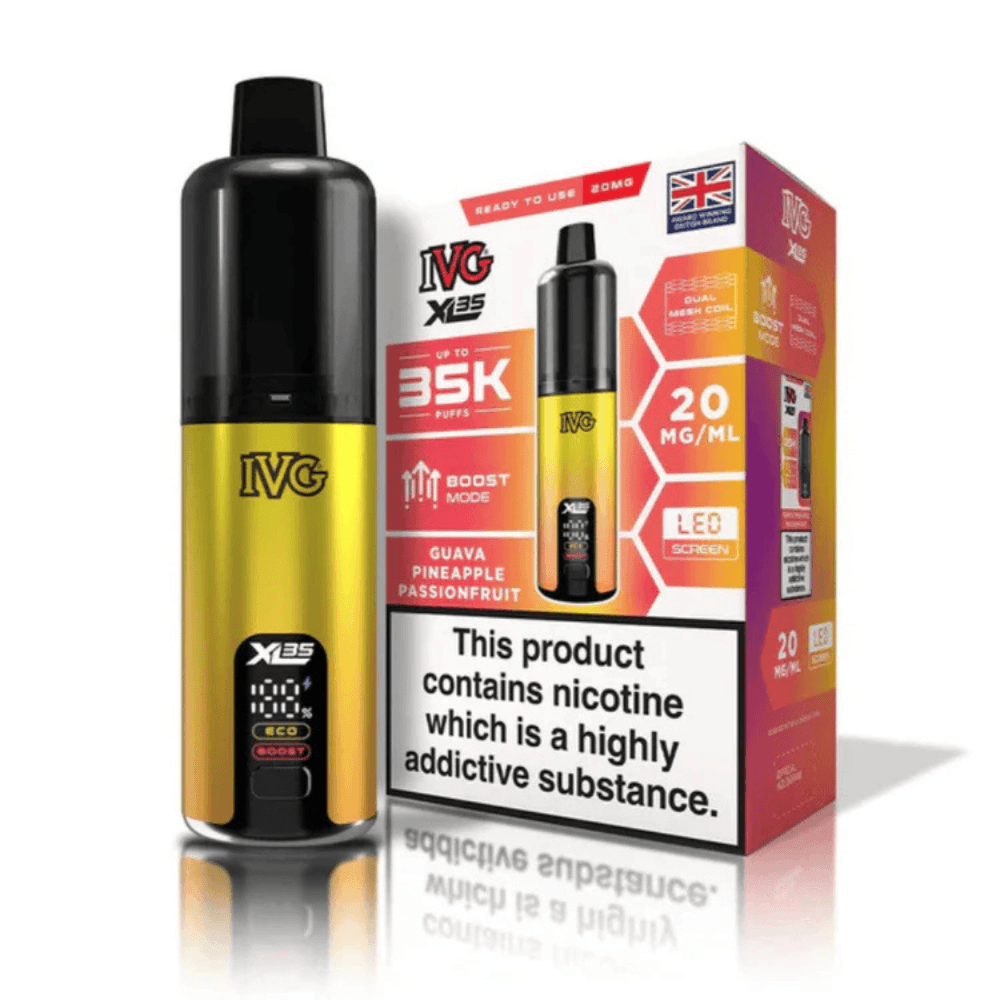  Guava Pineapple Passionfruit IVG XL 35K Prefilled Pod Vape Kit
