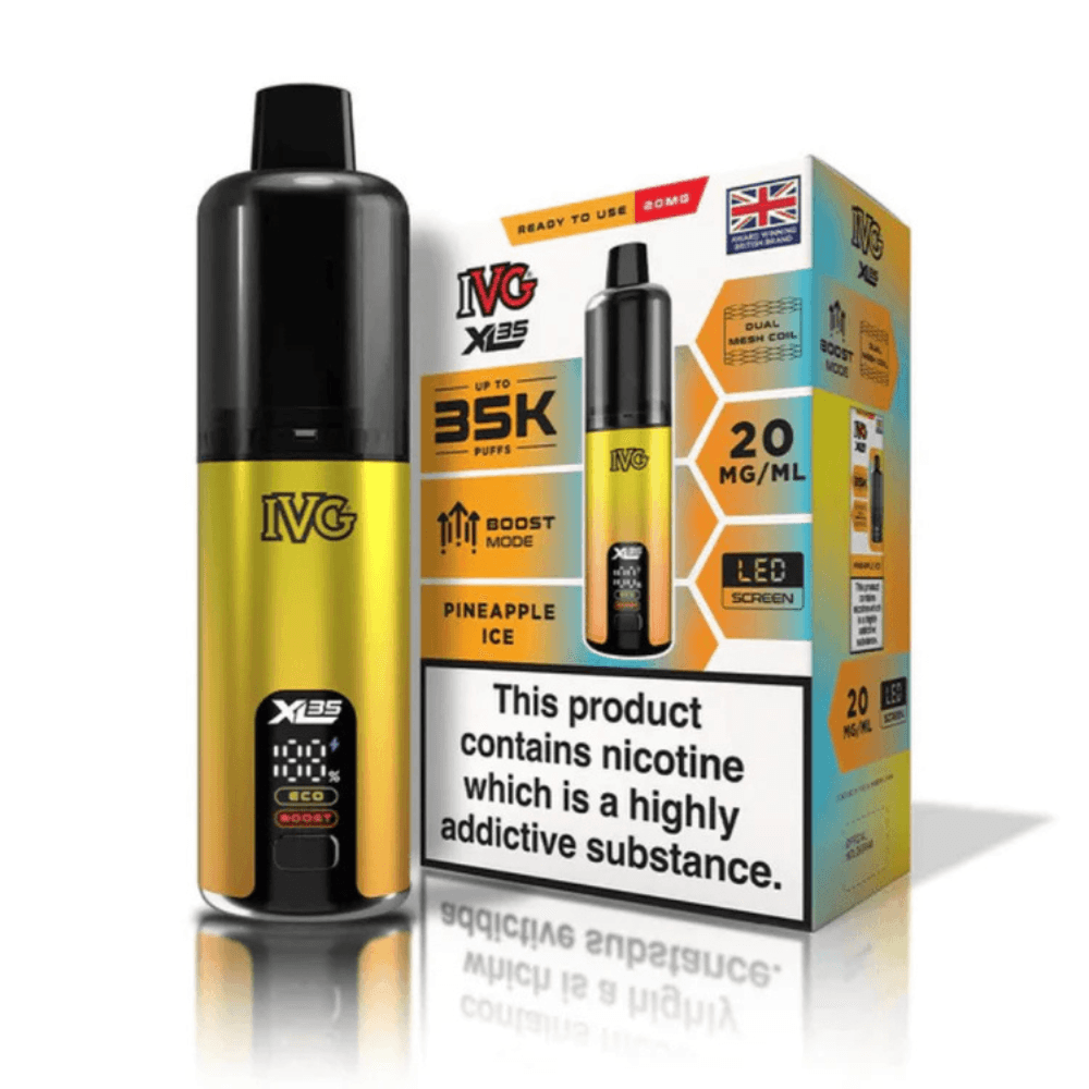  Pineapple Ice IVG XL 35K Prefilled Pod Vape Kit