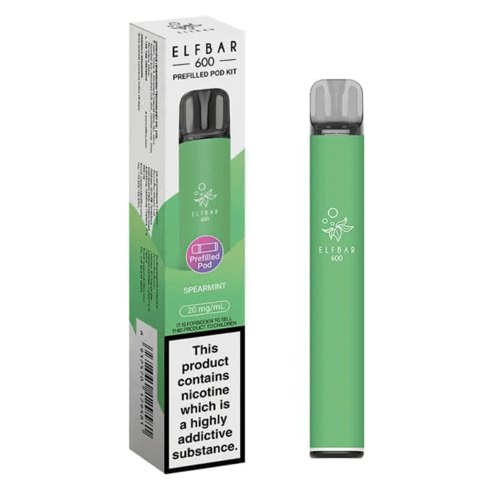  Spearmint Elf Bar 600
