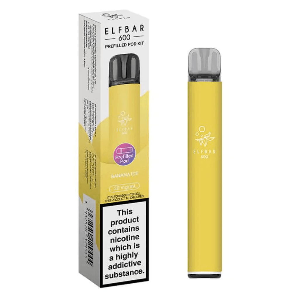  Banana Ice Elf Bar 600