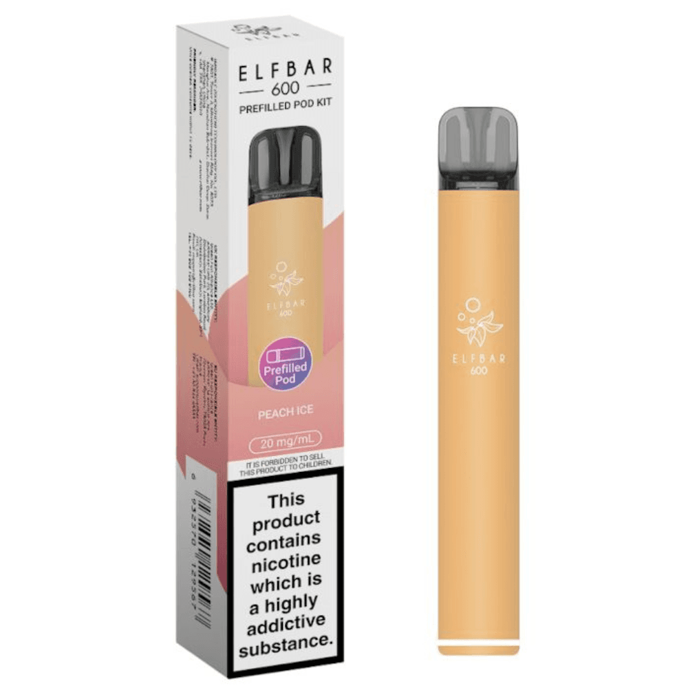  Peach Ice Elf Bar 600