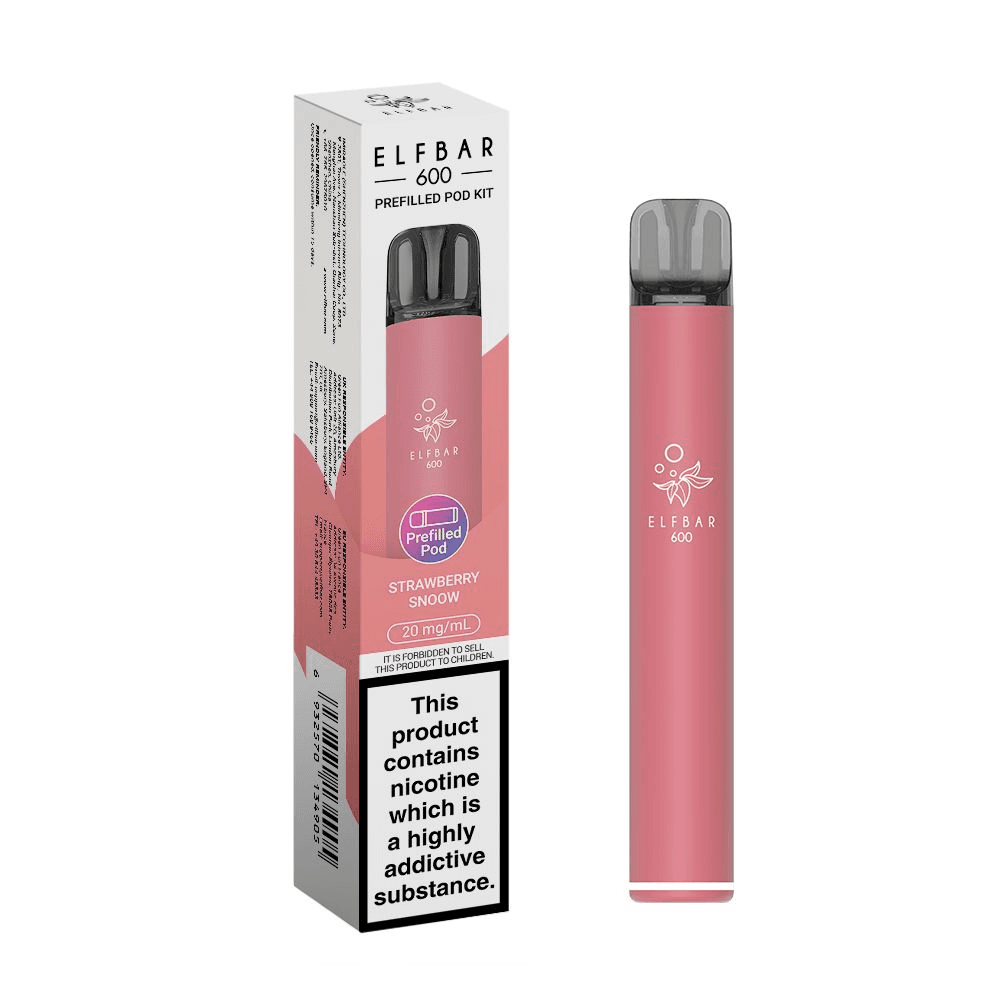  Strawberry Ice Elf Bar 600