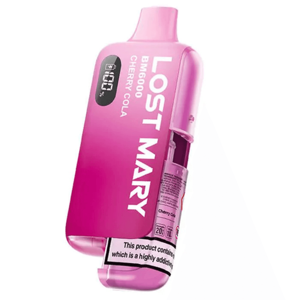  Cherry Cola Lost Mary Bm6000 Prefilled Vape Kit