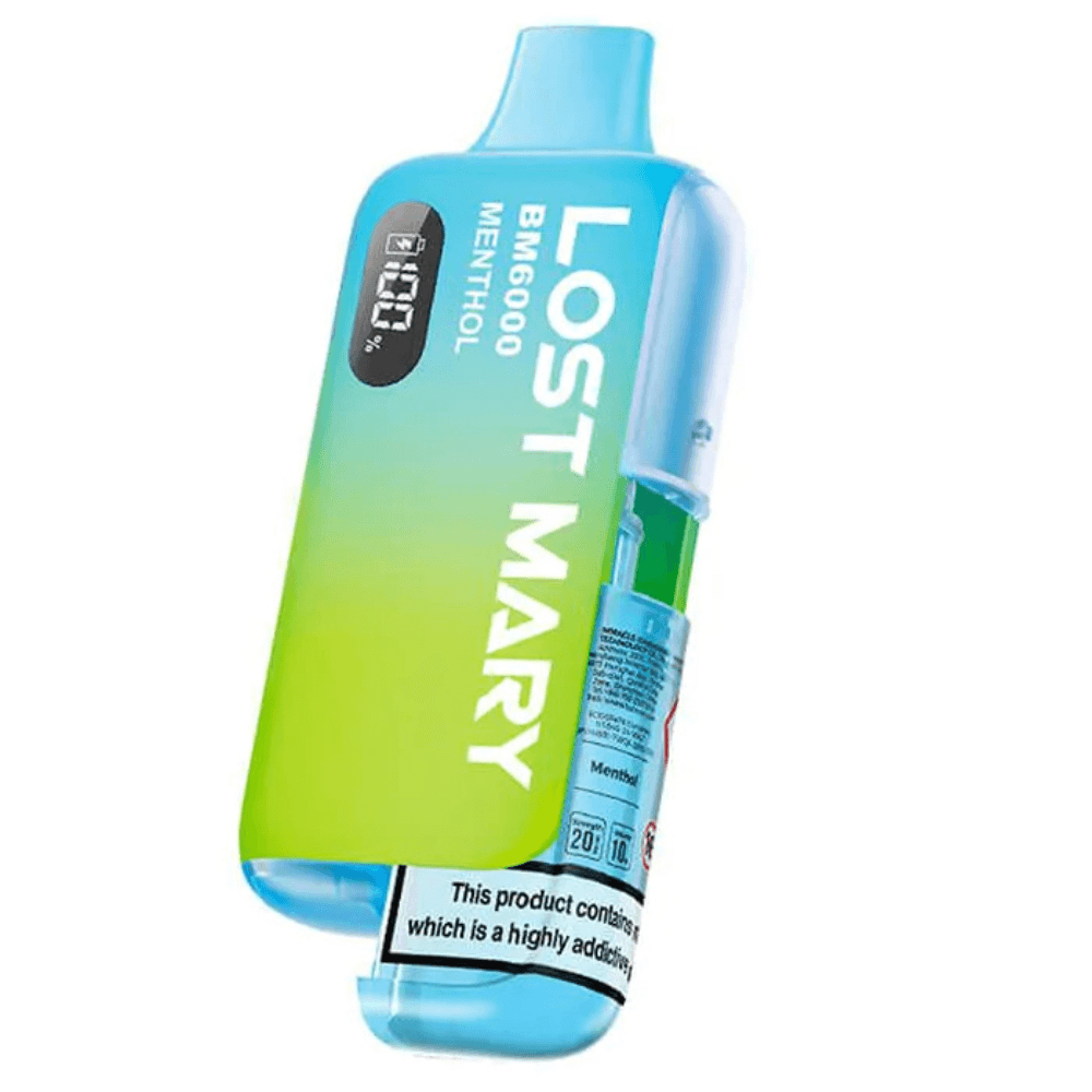  Menthol Lost Mary Bm6000 Prefilled Vape Kit