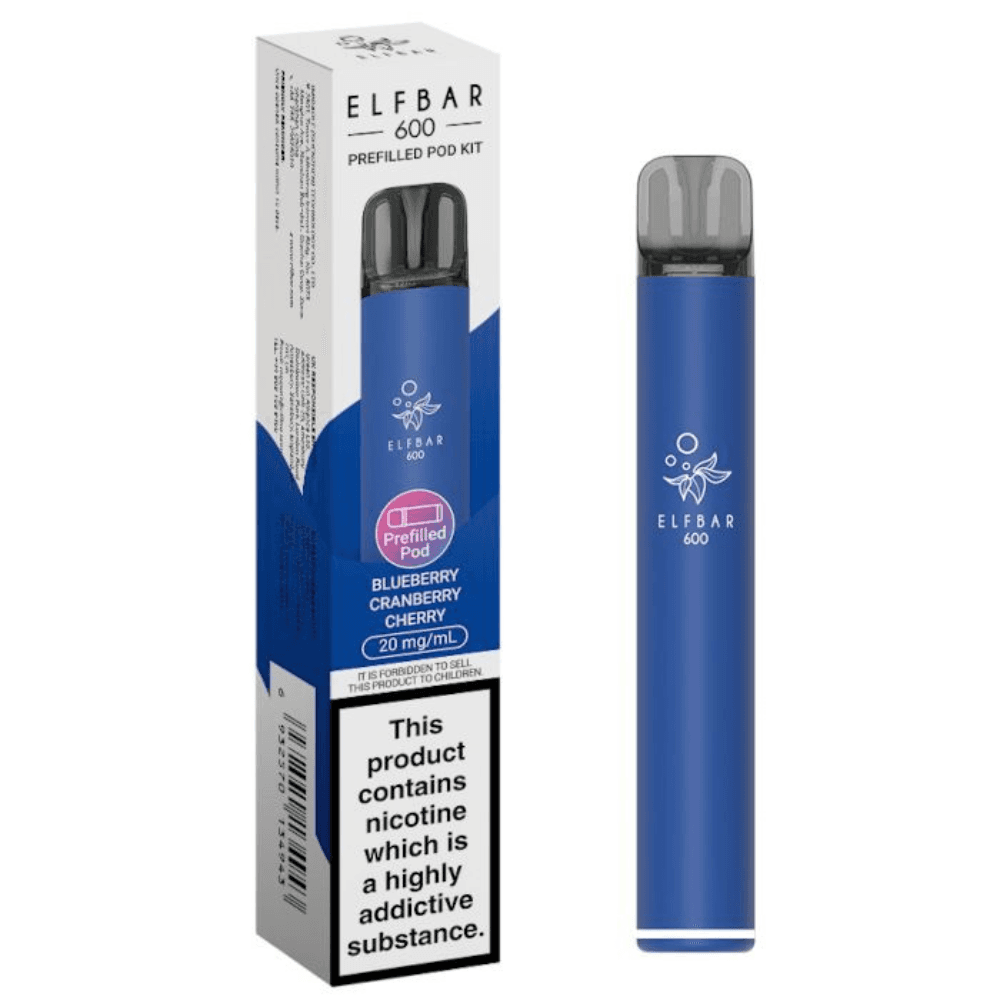  Blueberry Cranberry Cherry Elf Bar 600
