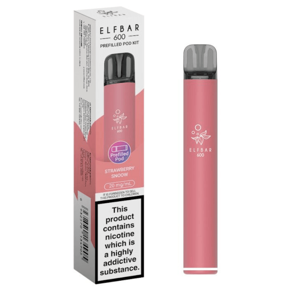  Strawberry Snow Elf Bar 600