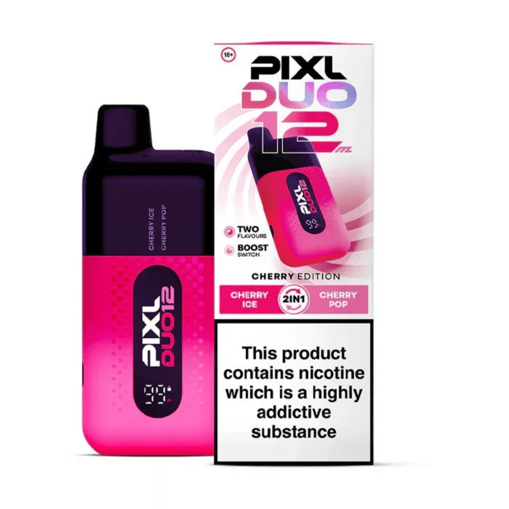  Cherry Edition Pixl Duo 12k Prefilled Vape Kit