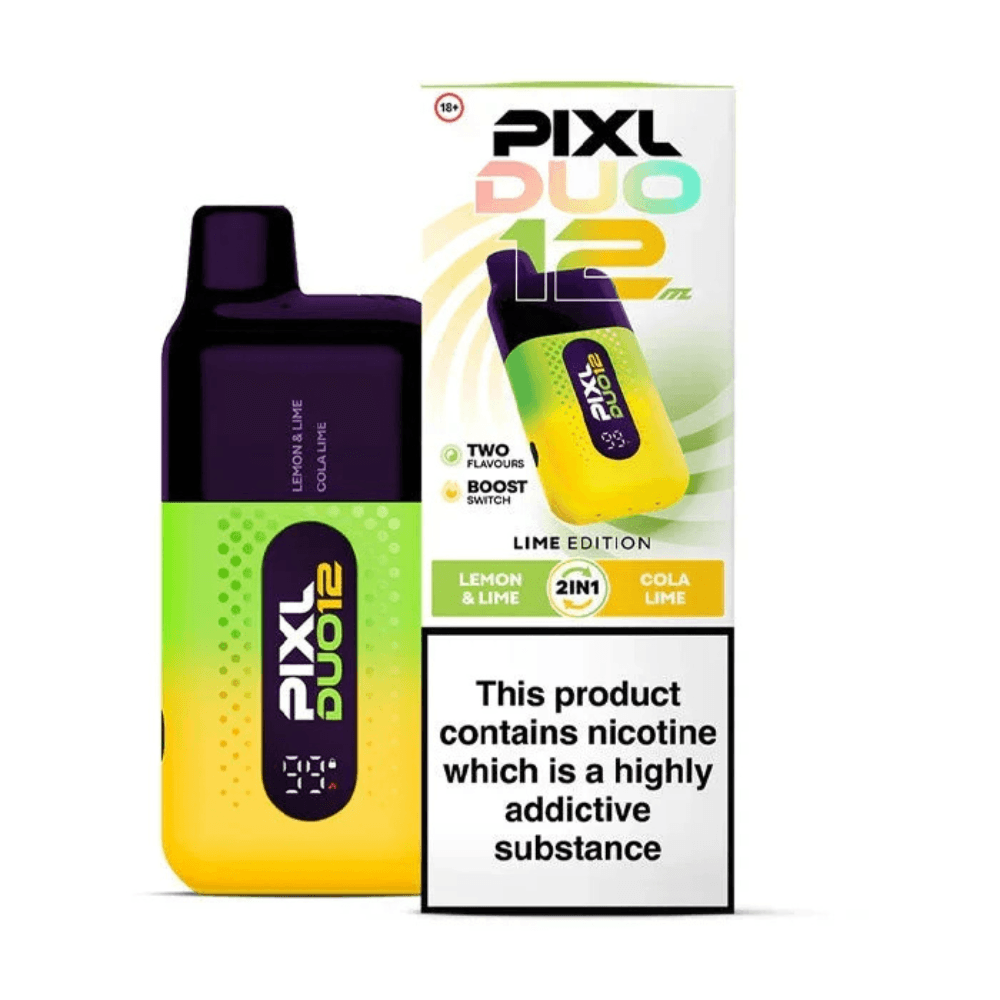  Lime Edition Pixl Duo 12k Prefilled Vape Kit