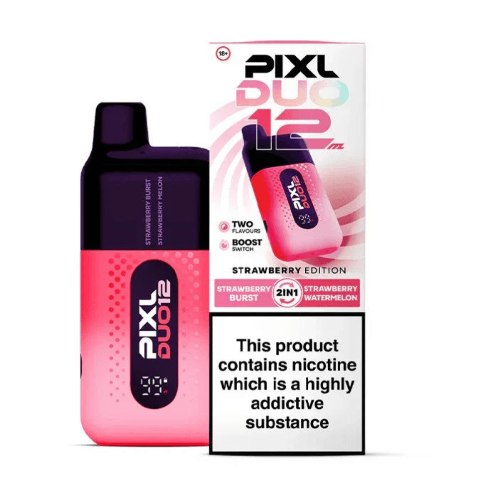  Strawberry Edition Pixl Duo 12k Prefilled Vape Kit