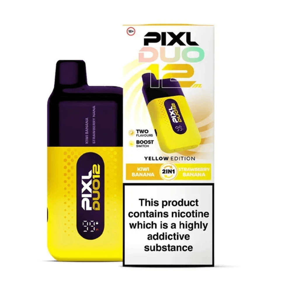  Yellow Edition Pixl Duo 12k Prefilled Vape Kit