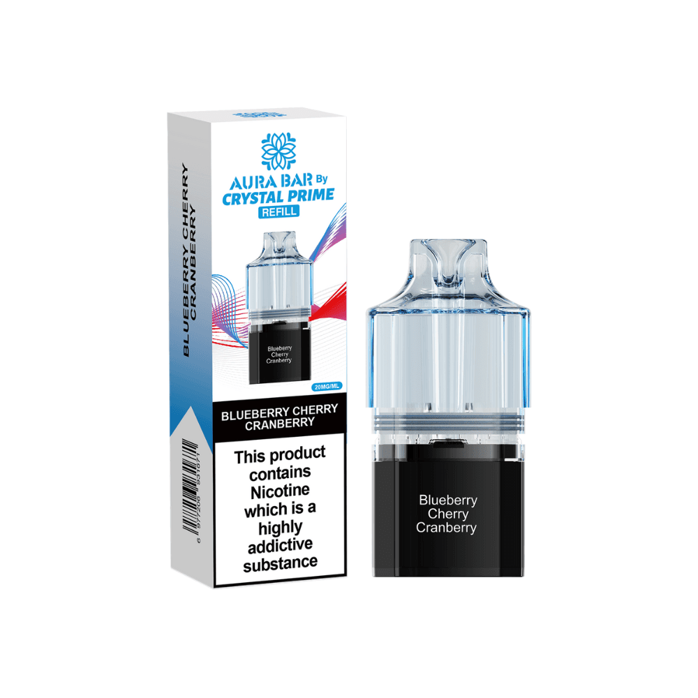  Blue Cherry Cranberry Crystal Prime Aura Bar 10k Pods
