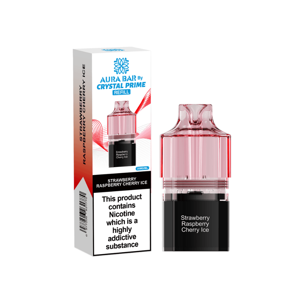  Strawberry Raspberry Cherry Crystal Prime Aura Bar 10k Pods