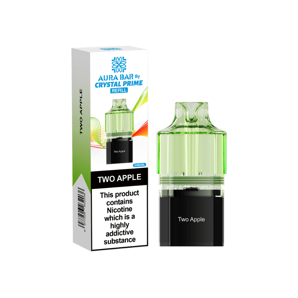  Two Apple Crystal Prime Aura Bar 10k Pods