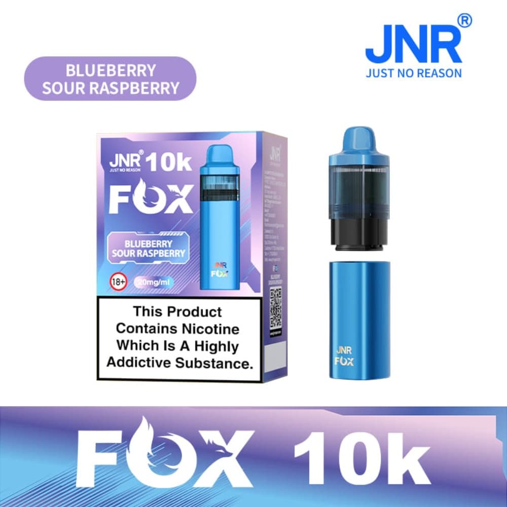  Blueberry Sour Raspberry JNR Fox 10k
