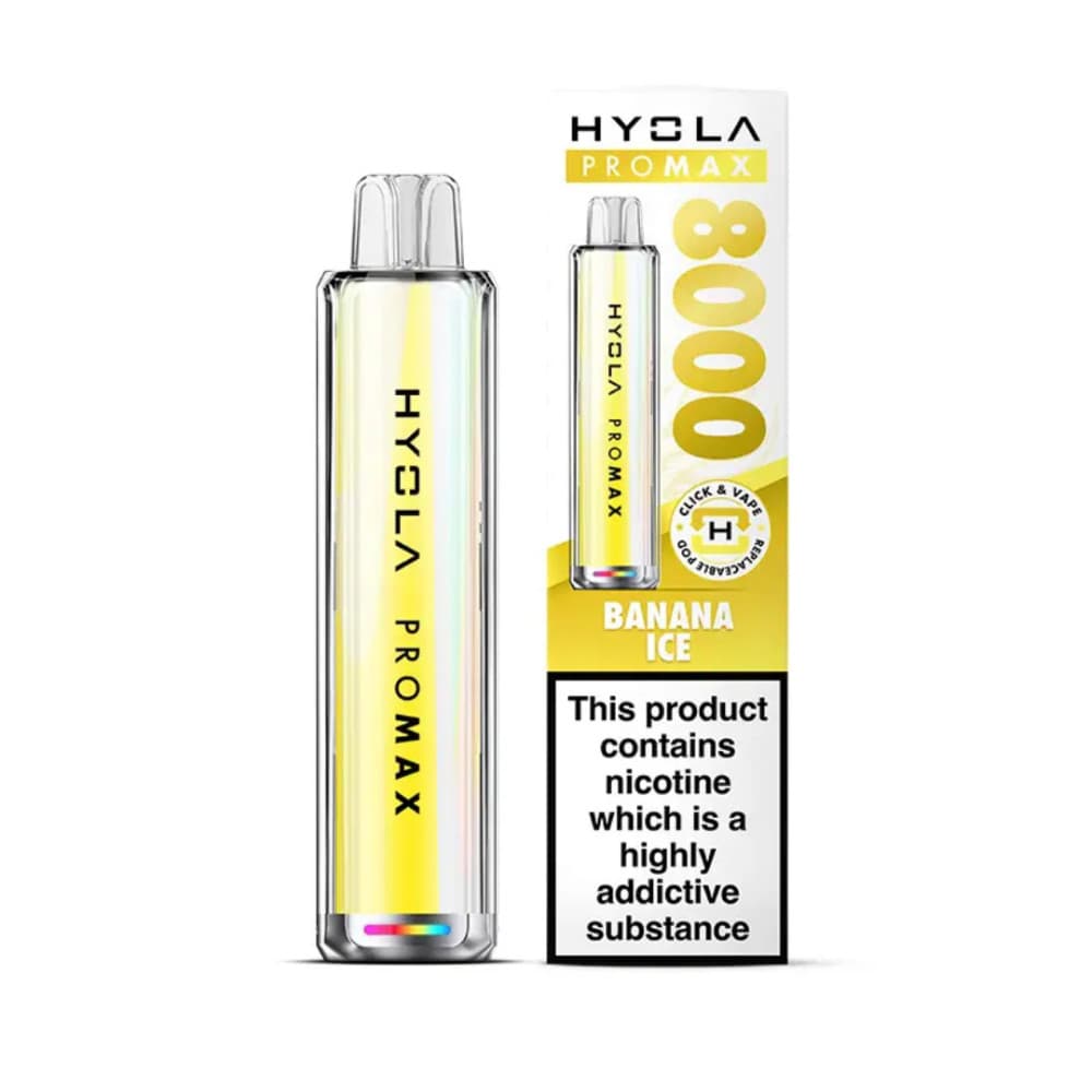  Banana Ice Hyola Pro Max 8000 Prefilled Vape Kit