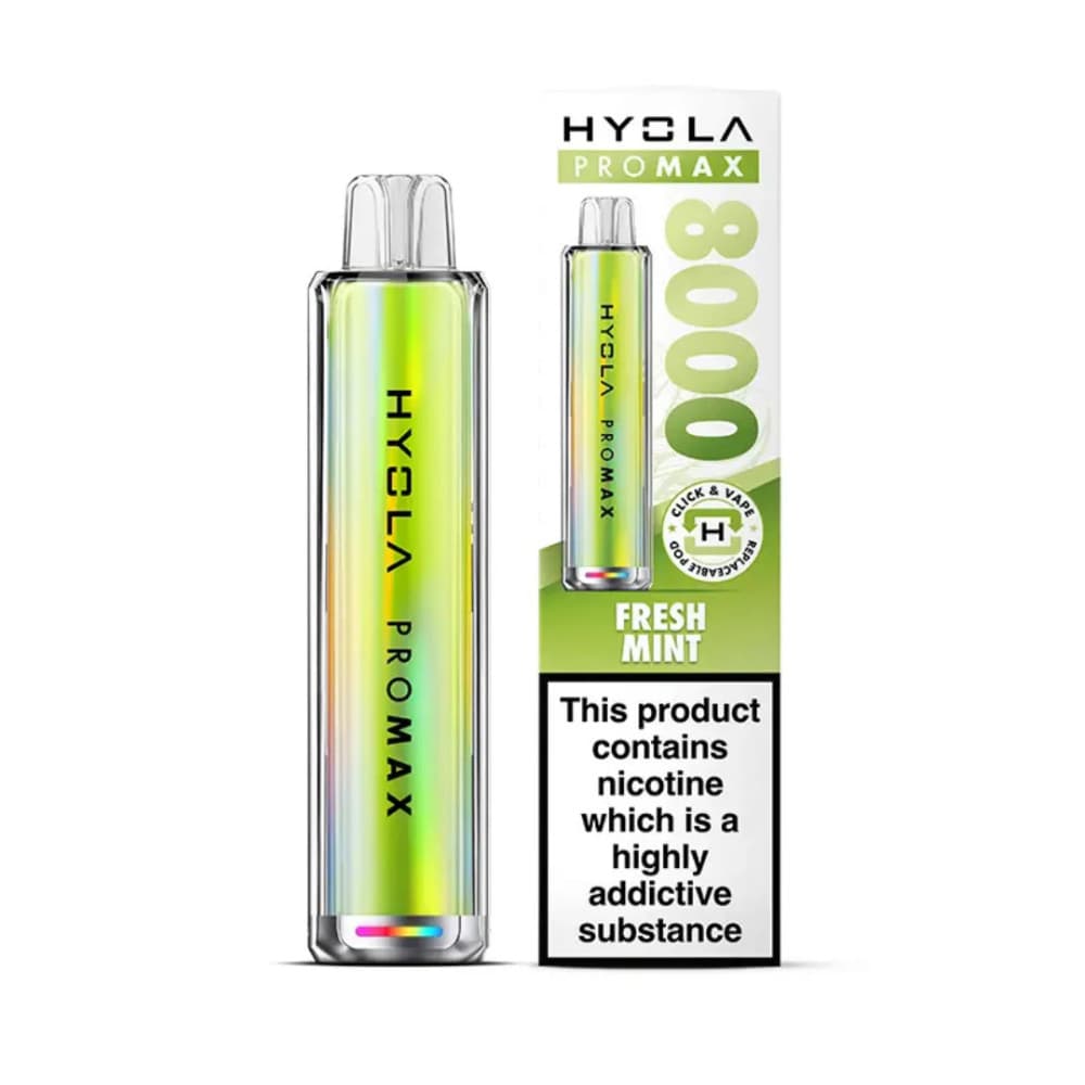  Fresh Mint Hyola Pro Max 8000 Prefilled Vape Kit