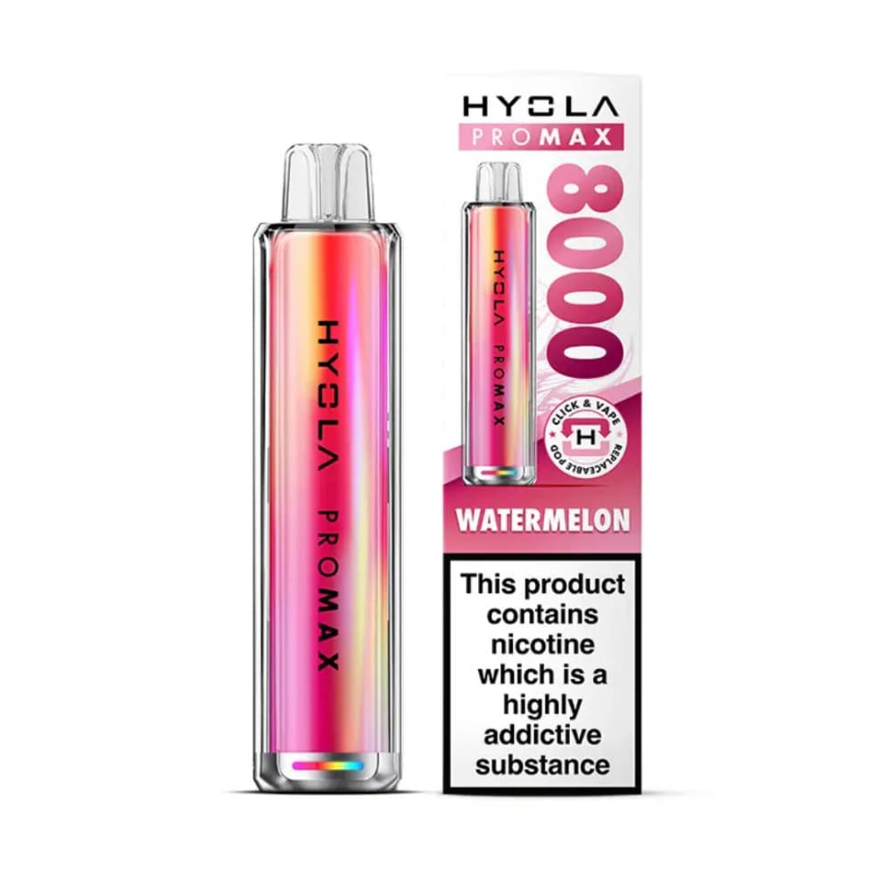  Watermelon Hyola Pro Max 8000 Prefilled Vape Kit