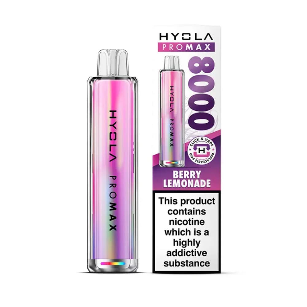  Berry Lemonade Hyola Pro Max 8000 Prefilled Vape Kit