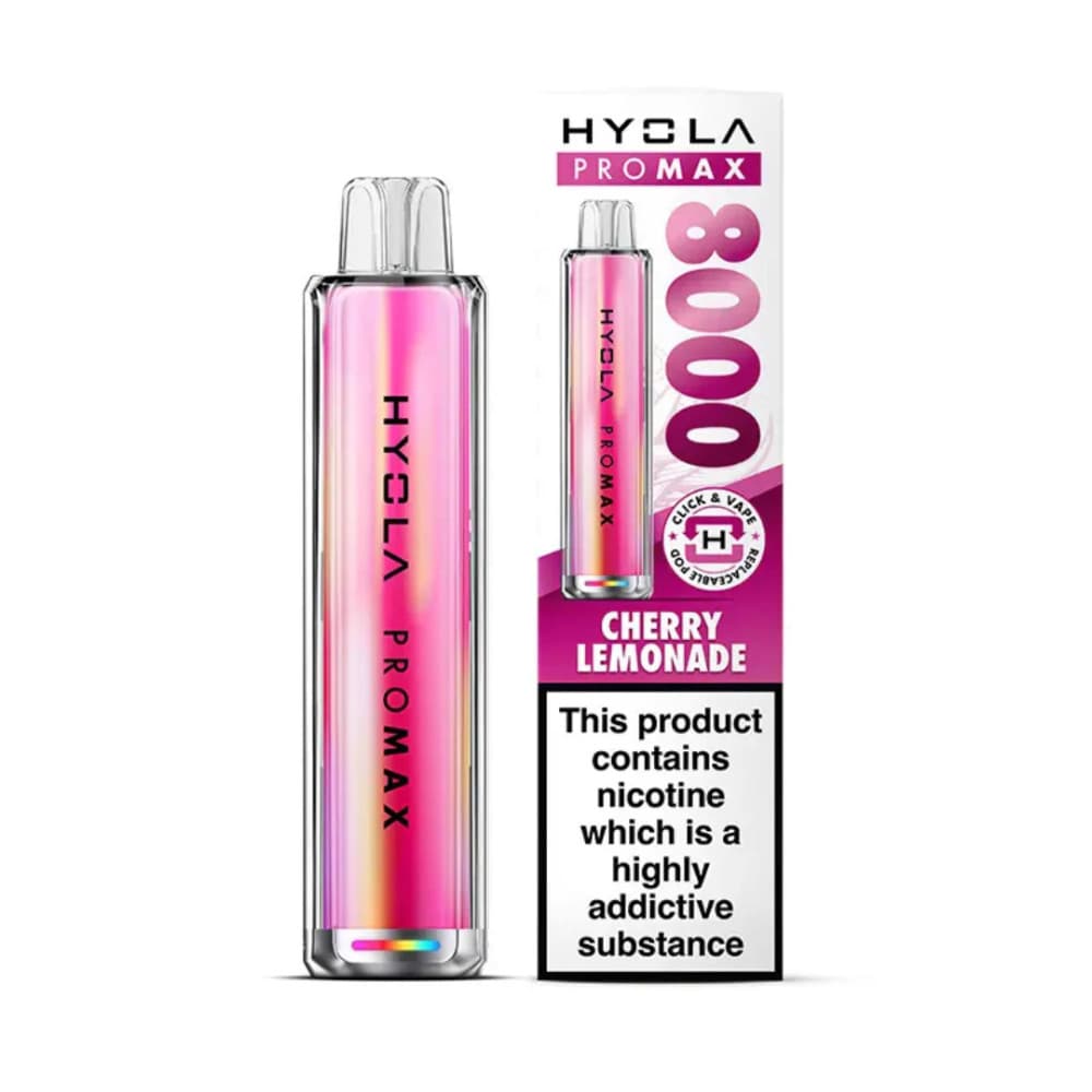  Cherry Lemonade Hyola Pro Max 8000 Prefilled Vape Kit
