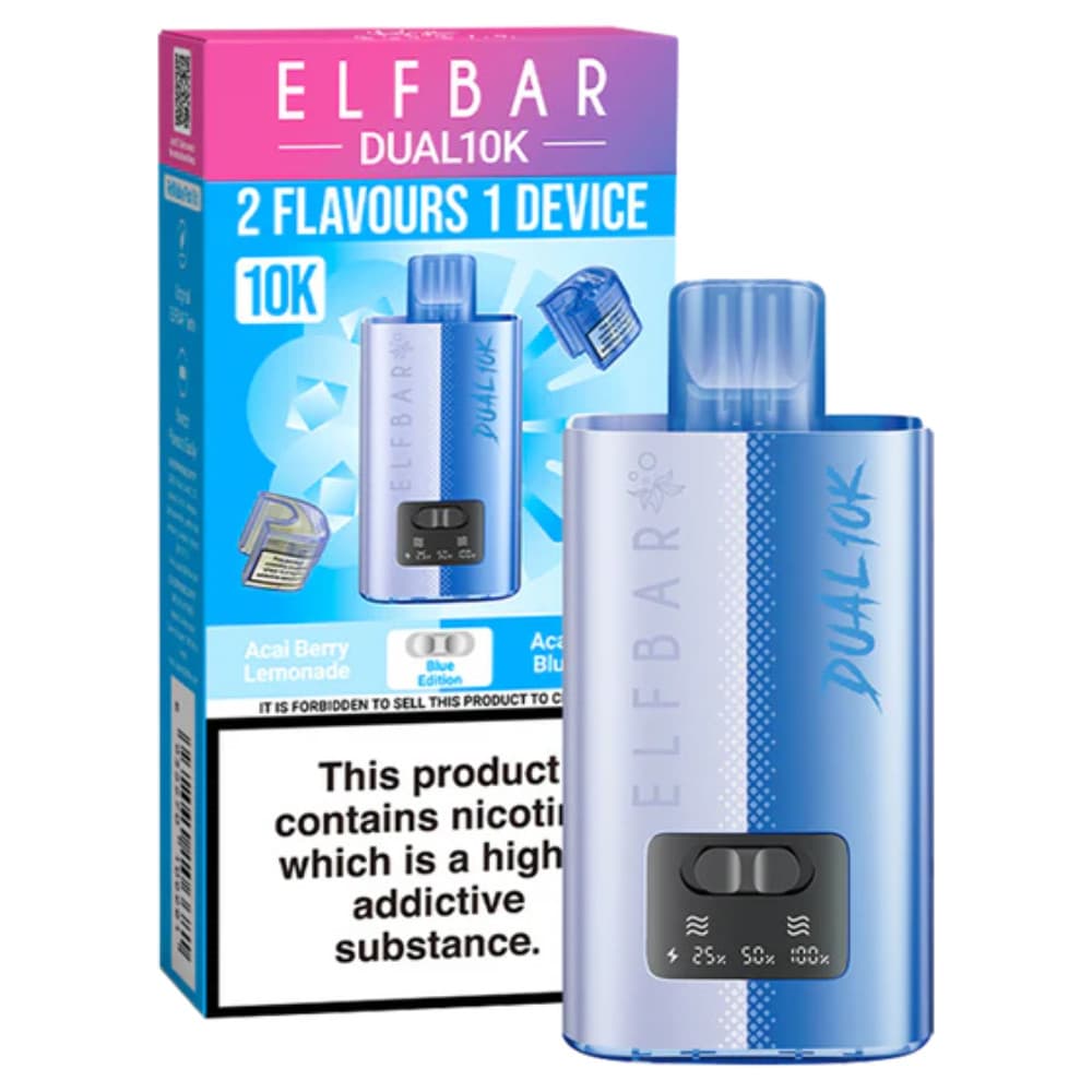  Blue Edition Elf Bar Dual 10k