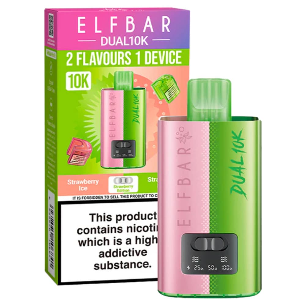  Strawberry Edition Elf Bar Dual 10k