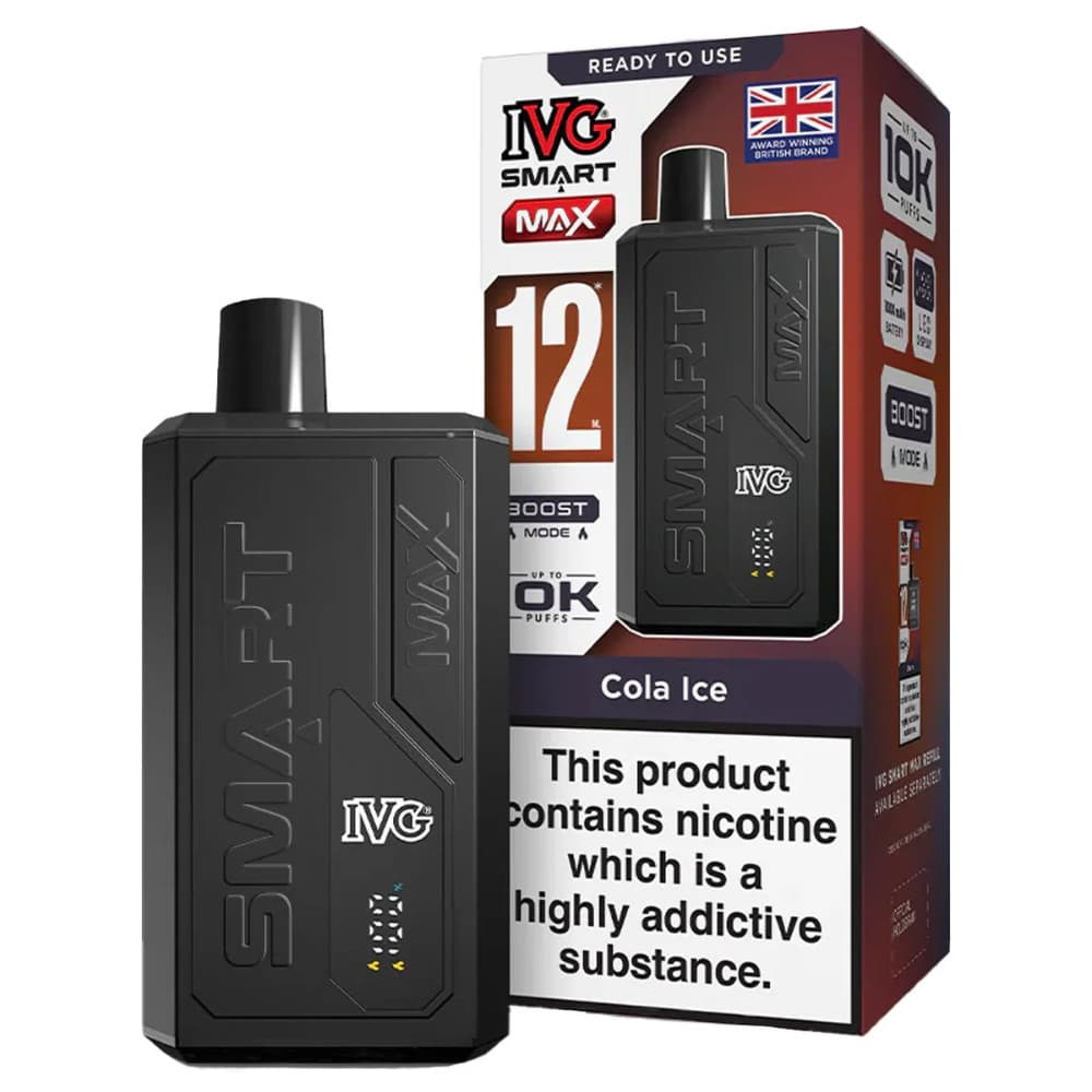  Cola Ice IVG Smart Max 10k Prefilled Vape Kit
