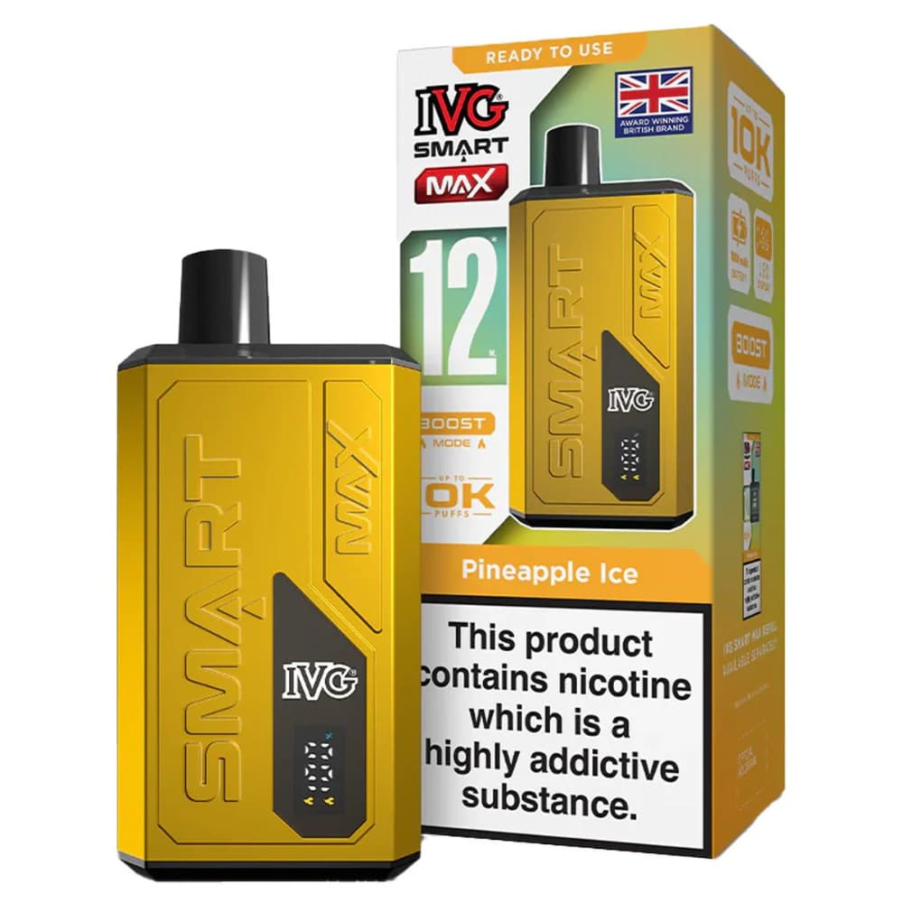  Pineapple Ice IVG Smart Max 10k Prefilled Vape Kit
