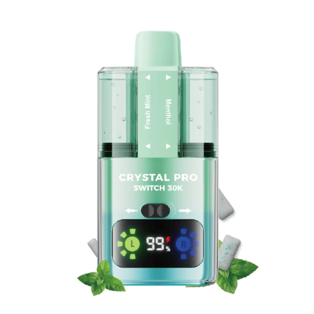  Fresh Mint / Menthol Crystal Pro Switch 30k Prefilled Vape Kit