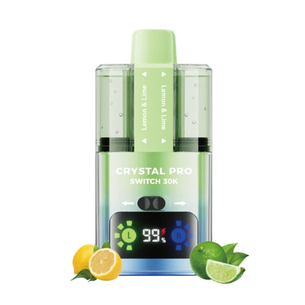  Lemon & Lime Crystal Pro Switch 30k Prefilled Vape Kit