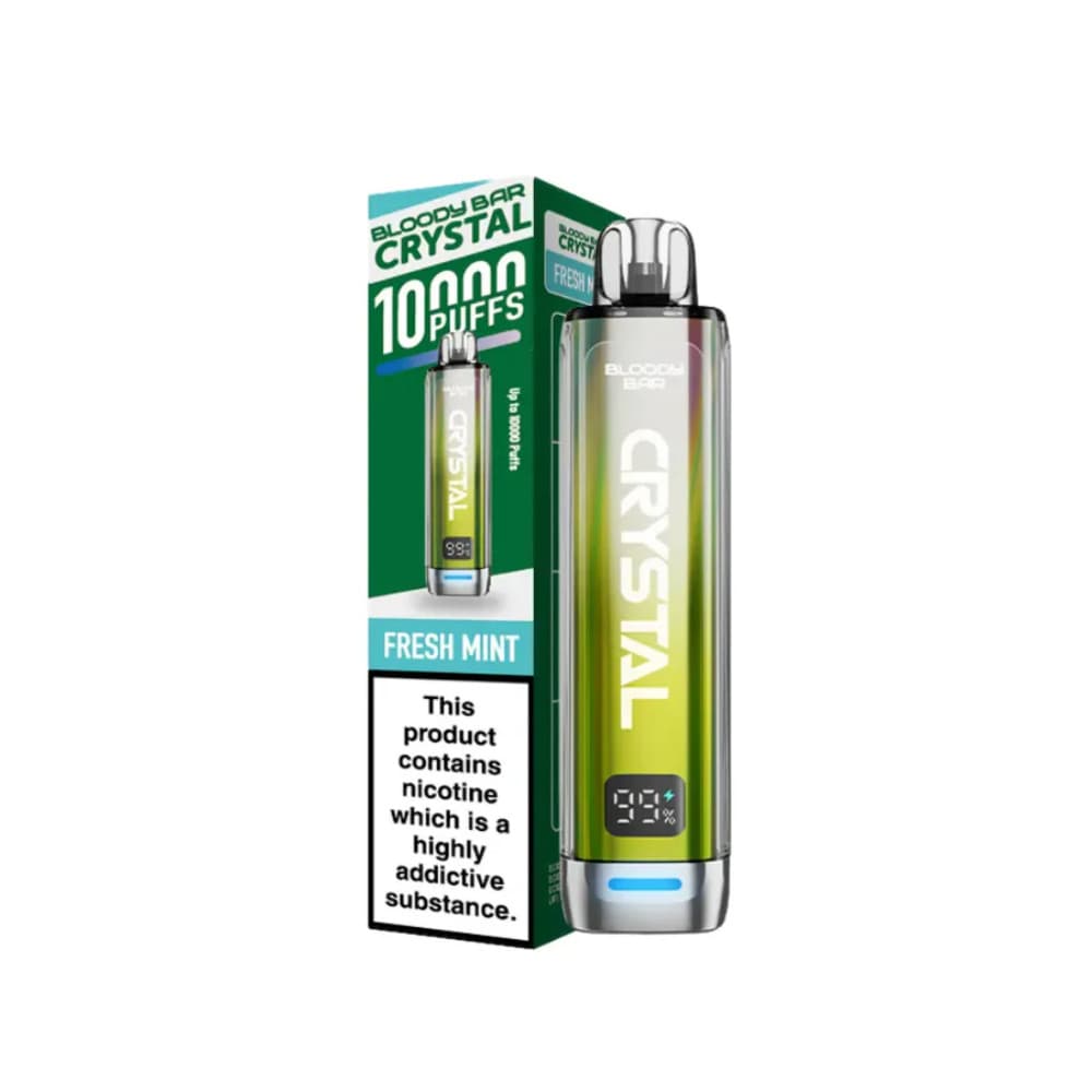  Fresh Mint Bloody Bar Crystal 10k