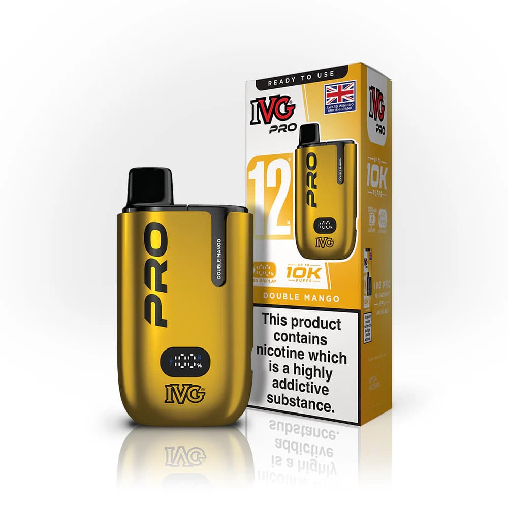  Double Mango IVG Pro 10k Prefilled Pod Vape Kit