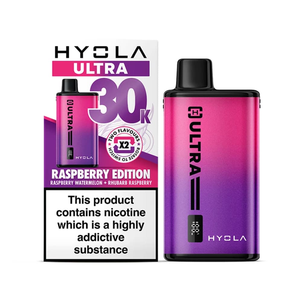  Raspberry Edition Hyola Ultra Plus 30k Prefilled Vape Kit